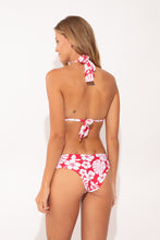 Load image into Gallery viewer, Model Back: Rio De Sol Haut Top Pua-Hibiscus Mel
