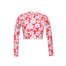 Load image into Gallery viewer, Product Front: Rio De Sol Haut Top Pua-Hibiscus Reef