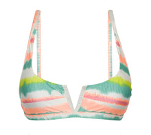Load image into Gallery viewer, Product Front: Rio De Sol Haut Top Revelry Bra-V