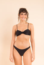 Load image into Gallery viewer, Image 12: Rio De Sol Haut Top Shimmer-Black Bandeau-Joy