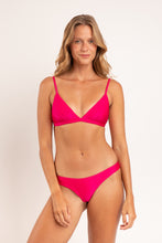 Load image into Gallery viewer, Model Front: Rio De Sol Haut Top Shimmer-Olinda Tri-Fixo