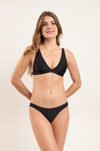 Load image into Gallery viewer, Model Front: Rio De Sol Haut Top Touch-Black Alba