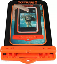 Load image into Gallery viewer, Model Back: Seawag Sac De Plage Seawag Black & Orange Waterproof Case 5.7
