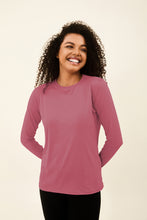 Load image into Gallery viewer, Gallery: Uv Line T-Shirt Camiseta Uvpro Br Ml Malva Upf50+