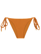 Load image into Gallery viewer, Product Front: Rio De Sol Bas Bottom Shimmer-Nocciola Lacinho
