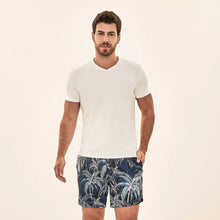 Load image into Gallery viewer, Image 06: Uv Line Short De Bain Short Acqua Coqueiros Marinho Upf50+
