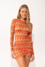 Load image into Gallery viewer, Image 08: Rio De Sol Jupe De Page Maracai Mini Skirt Ruched

