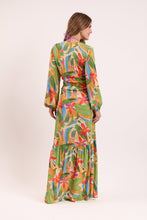 Load image into Gallery viewer, Model Back: Rio De Sol Vêtement De Plage Tropical Long Dress Verona
