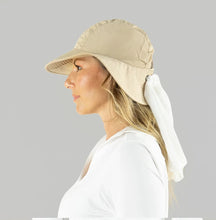 Load image into Gallery viewer, Image 02: Uv Line Chapeau Souple/Capeline San Remo Areia Offwhite Upf50+
