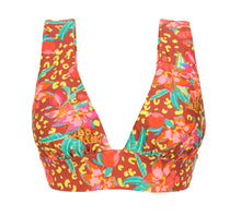 Load image into Gallery viewer, Product Front: Rio De Sol Haut Top Tropics Halter-Marina

