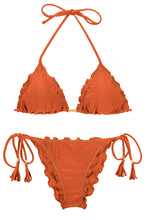 Load image into Gallery viewer, Product Front: Rio De Sol Ensemble Set Paprica Frufru
