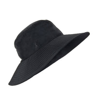 Load image into Gallery viewer, Product Front: Uv Line Chapeau Souple/Capeline Hat Lyon Nac L Fem Black Upf50+
