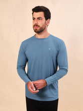 Load image into Gallery viewer, Gallery: Uv Line T-Shirt Longsleeve Uvpro Masc Indigo Upf50+
