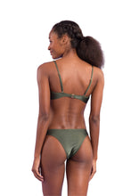 Load image into Gallery viewer, Model Back: Rio De Sol Ensemble Set Croco Bandeau-Joy Essential
