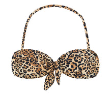 Load image into Gallery viewer, Product Front: Rio De Sol Haut Top Leopardo Bandeau
