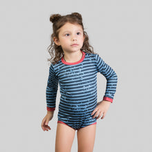 Load image into Gallery viewer, Image 12: Uv Line Maillot De Bain Bébé Macaquinho Baby Listras Upf50+
