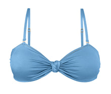 Load image into Gallery viewer, Product Front: Rio De Sol Haut Top Shimmer-Baltic-Sea Bandeau-Joy
