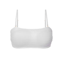 Load image into Gallery viewer, Product Front: Rio De Sol Haut Top Memphis-White Bandeau-Reto
