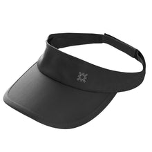 Load image into Gallery viewer, Product Front: Uv Line Visière Visor Athletic Dry Fem Black Upf50+
