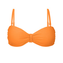 Load image into Gallery viewer, Product Front: Rio De Sol Haut Top Dots-Mango Bandeau-Crispy
