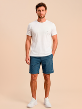Load image into Gallery viewer, Model Front: Uv Line Bermuda / Short Pour Homme Shorts New Fit Masc Steel Upf50+
