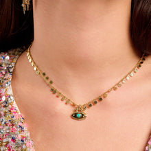 Load image into Gallery viewer, Image 02: Hipanema Collier Necklace Premonition Gold Hipenema

