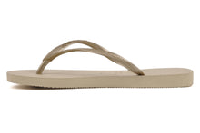 Load image into Gallery viewer, Model Back: Havaianas Tongs Slim Sand Grey/Light Golden

