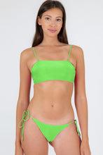 Load image into Gallery viewer, Gallery: Rio De Sol Ensemble Set Lemon Bandeau-Reto Ibiza-Comfy
