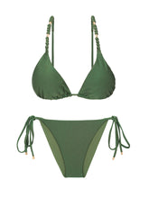 Load image into Gallery viewer, Product Front: Rio De Sol Ensemble Set Shimmer-Croco Lia-Noa Lacinho
