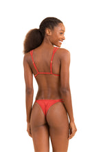 Load image into Gallery viewer, Model Back: Rio De Sol Bas Bottom Malibu-Chili Mini-Duo
