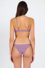Load image into Gallery viewer, Model Back: Rio De Sol Haut Top Shimmer-Harmonia Bandeau-Knot
