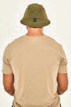 Load image into Gallery viewer, Model Back: Uv Line Bob Hat Toronto Colors Masc Military Green Upf50+
