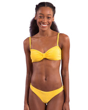Load image into Gallery viewer, Gallery: Rio De Sol Ensemble Set Malibu-Yellow Bandeau-Duo Essential
