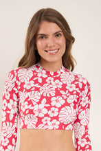 Load image into Gallery viewer, Gallery: Wednesday In Hawaii By Rio De Sol Haut Top Pua-Hibiscus Reef
