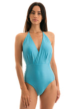 Load image into Gallery viewer, Model Front: Rio De Sol Une Pièce Orvalho Transpassado
