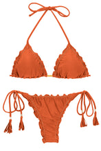 Load image into Gallery viewer, Product Front: Rio De Sol Ensemble Set Paprica Frufru-Fio
