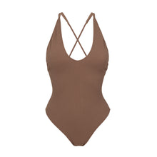 Load image into Gallery viewer, Product Front: Rio De Sol Une Pièce Sand-Cappuccino Sunny
