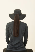 Load image into Gallery viewer, Image 06: Uv Line Chapeau Souple/Capeline San Diego Preto Caramelo Upf50+
