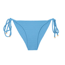 Load image into Gallery viewer, Product Front: Rio De Sol Bas Bottom Solar-Celeste Cheeky-Tie
