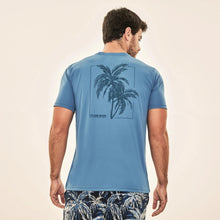 Load image into Gallery viewer, Model Back: Uv Line T-Shirt Pour Homme T-Shirt Uvline Coqueiro Upf50+
