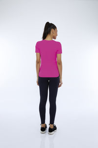 Pink Choque Inspired Skin Fit T-Shirt