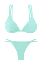 Load image into Gallery viewer, Product Front: Rio De Sol Ensemble Set Malibu-Menta Tri-Duo Mini-Duo
