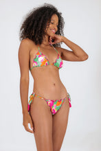 Load image into Gallery viewer, Model Front: Rio De Sol Bas Bottom Green-Bloom Frufru-Fio
