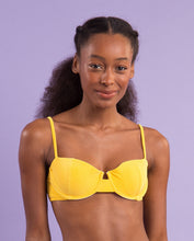Load image into Gallery viewer, Image 10: Rio De Sol Haut Top Malibu-Yellow Balconet
