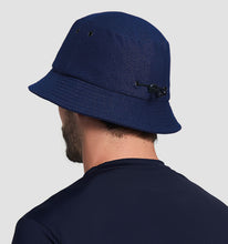 Load image into Gallery viewer, Model Back: Uv Line Bob Hat Toronto Colors Masc Navy Blue Upf50+
