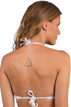 Load image into Gallery viewer, Image 08: Rio De Sol Haut Top Bora-White Tri-Cos
