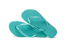 Load image into Gallery viewer, Image 04: Havaianas Tongs Havaianas Slim Crystal Sw Lake Green
