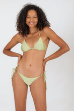 Load image into Gallery viewer, Model Front: Rio De Sol Bas Bottom Oliva Ibiza-Rope
