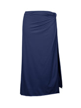 Load image into Gallery viewer, Product Front: Rio De Sol Jupe De Page Navy Long-Skirt-Knot
