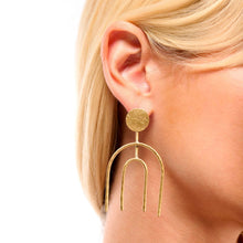 Load image into Gallery viewer, Image 02: Hipanema Boucles D'oreille Earrings Kaldera Gold Hipenema
